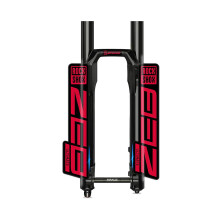 (punainen musta btm) Otwoo Readu 2021 Rockshox Zeb Ultimate maastopyörän etuhaarukka tarrat polkupyörän