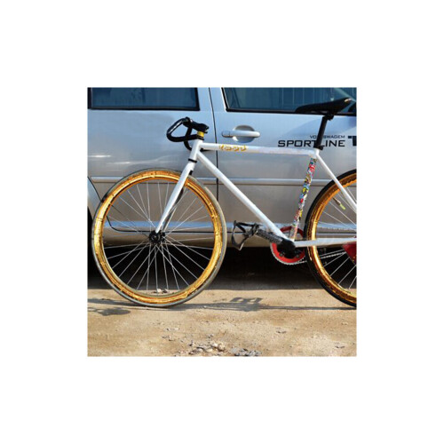 Autocollants réfléchissants pour roues de vélo à pignon fixe 1