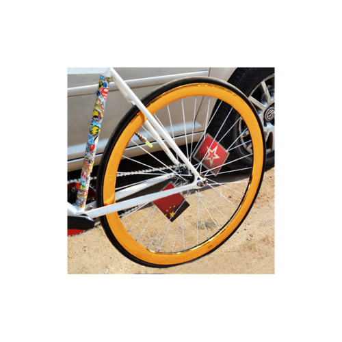 Autocollants réfléchissants pour roues de vélo à pignon fixe 2
