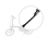 Electric Power-Assisted Bicycle Ef1 Mudguard Foot Support Universal 5