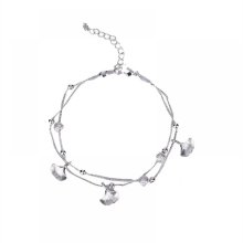Armband Ginkgoblatt, Glücksarmband für Damen, Valentinstagsgeschenk