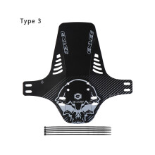 (Typ 3) 1 Set 2021 3D Graffiti Druckmuster Mountainbike Fester Schmutzfänger