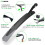 Guardabarros RBRL para bicicleta de montaña, ajustable, universal. 4