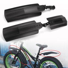 BIKIGHT 26 Zoll Schnee Fahrrad vorne hinten Kotflügel Radfahren Fahrrad Kotflügel für Fat Tire Mountainbike