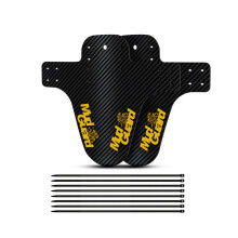 2Pcs Mountainbike Kotflügel 3D Carbon Fiber Twill Mtb Fender Vorne/Hinten Reifen Rad Universal Geeignet