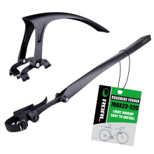RBRL 700c Rennrad-Schutzblech, Fahrrad-Schutzblech für Faltrad, Schnellspanner, verstellbarer Rennrad-Kotflügel