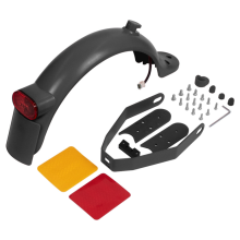 LLhappy - Feu arrière de frein et garde-boue avec support renforcé pour trottinette électrique M365