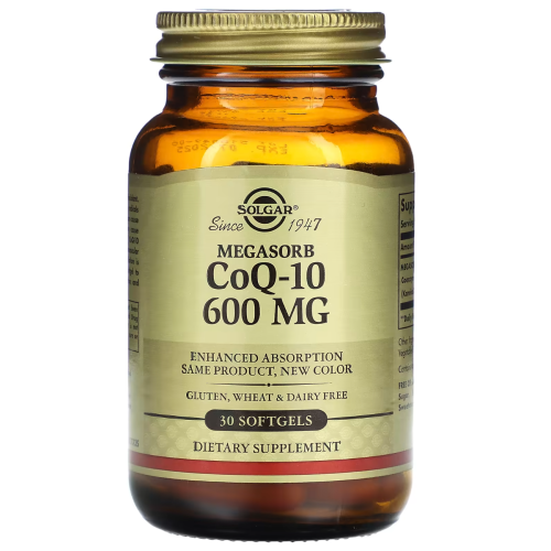 Solgar Solgar, Méga-absorption CoQ-10, 600 mg, 30 Softgels