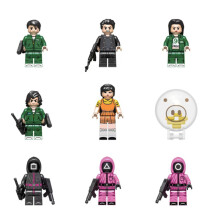 8PCS Anime Figures Building Blocks Minifigures Toy Fits Lego