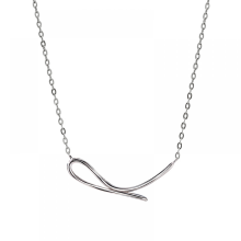 Colgante minimalista de plata 925 de alta gama