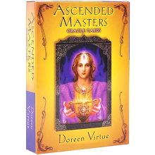 2022 New Ascended Masters Oracle Cards Englanninkielinen versio 44-kortin pakalla varustettu Tarots-lautapeli