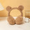 Cache-oreilles pour enfants en peluche douce pour filles, hiver 2