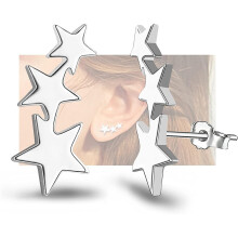 Boucles d'oreilles étoiles en argent sterling, boucles d'oreilles étoiles hypoallergéniques