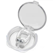 Pince-nez anti-ronflement en silicone, solution confortable et efficace pour arrêter les ronflements, 4 pièces