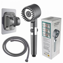 Pommeau de douche filtré Ion Drops avec flexible – Pommeau de douche à main pour une ionisation améliorée de l'eau