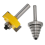 Rabbet Bit with 6 Pieces Bearings Set - 8mm Woodworking Tool 3