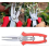 Stainless Forge Apple Tree Pear Scissors Double Mouth Agricultural Tools Flower Thinning Fruit Pruner 5