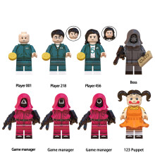 8PCS Anime Figurine Building Blocks Figures Minifigures Toy Fits Lego