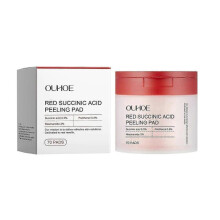 OUHOE Exfoliating salicylic acid gaskets Facial cleaning exfoliating clean, permeable and smooth skin toning pad