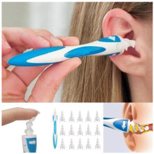 Éliminateur de cérumen en silicone Emoly avec 16 embouts