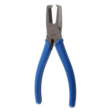 (As show, One size) Soft Wire Pliers 5.7in Wear Resistant Blade Rubber Handle Spring Reset Micro Nipper Wire Cutter for 4mm Resin Plastic