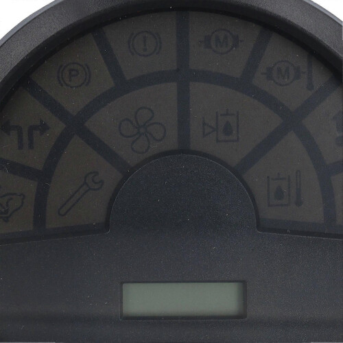 (As show, One size) Round Display Meter 7917292580 LCD Screen Forklift Instrument Replacement for Linde E16 E2033502 E20 E25 E3033602 2