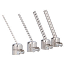 (As show, One size) 4Pcs Hot Air Gun Nozzle Kit Lengthened Oblique 850 BGA Soldering Desoldering Station Accessory