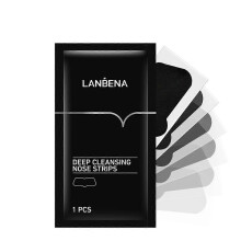 (As show, One size) LANBENA 1Pcs Deep Cleansing Nose Strips Blackhead Remover Strips Purify Skin Nose Peel Off Mask
