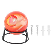 (As show, One size) Fire Extinguisher Ball Easy Throw Stop Fire Loss Tool Safety(1.3KG)