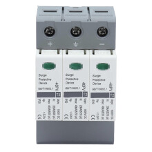 (As show, One size) Voltage Surge Arrester Device 3P Low Voltage Arresters for DC Power System 2040KA 1000VDC