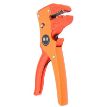 (As show, One size) Wire Stripper Plastic LowCarbon Steel MultiFunctional Peeling Crimping Pliers for Cable