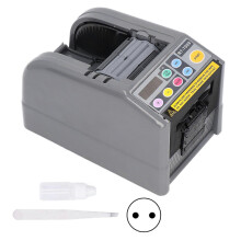(As show, One size) Automatic Tape Cutting Machine Manual Auto Mode Safety High Efficiency Electric Tape Dispenser EU Plug 220V
