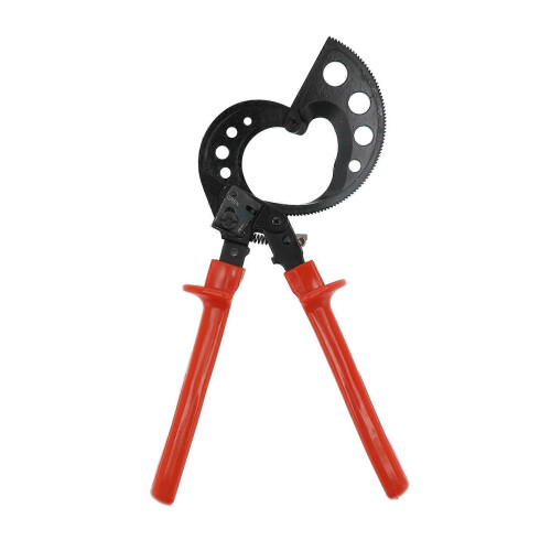 (As show, One size) Cable Cutter Ratchet Gearing Type PC Plastic Handle Wire Cutting Tool with Spring HS-765