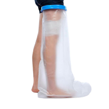YZ Housse de plâtre imperméable pour la douche après une chirurgie pour adulte, housses réutilisables pour bottes de douche
