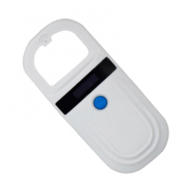 YZ Lecteur de puces électroniques pour animaux de compagnie 134,2/125 kHz, compatible EMID FDXB (ISO11784/85), rechargeable par USB, pour chien