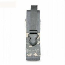 (ACU) Tactical Molle Flashlight Torch Pouch Holder Knife Holster Waist Belt Bag