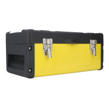 (As show, One size) Large Portable Toolbox Hardware Repair Tool Plastic Iron Storage Box Organizers SK115915