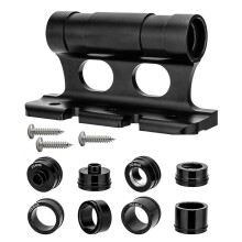 (without quick release, One size) Bike Fork Mount Bicycle Car Racks Roof Rack Bike Mount Quick Release Thru Axle Carrier