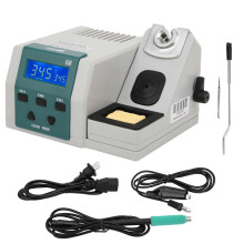 (As show, One size) Soldering Station 2s Rapid Heating Accurate Temperature Control 3 Storage Channel T26 120WUS Plug 110V(Including Original Tip)