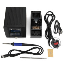 (As show, One size) HK-1000 Intelligent Soldering Station Lead Free Digital Display Soldering Iron Kit 90W 150~480