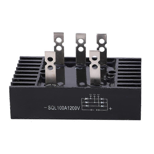 (As show, One size) 100A 1200V 3 Phase Alternator Diode Bridge Rectifier Module SQL100A