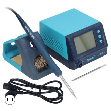 (As show, One size) Soldering Station Digital Display Adjustable Constant Temperature Set Kit 65W AC100240VUS Plug