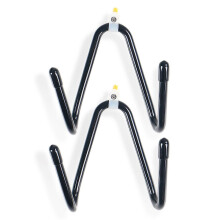 (2, One size) 2pcs Skateboard Longboard Wall Hanger Storage Mount Rack Hanging Hook 8kg Load