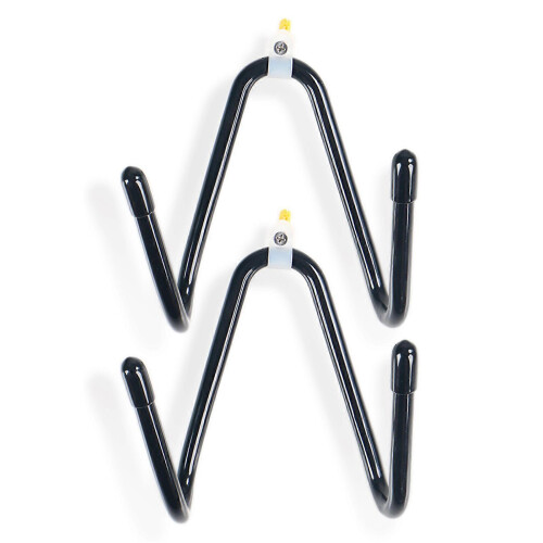 (2, One size) 2pcs Skateboard Longboard Wall Hanger Storage Mount Rack Hanging Hook 8kg Load