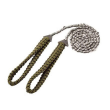 (As show, One size) 27 Inch 11 Teeth Pocket Chainsaw with Paracord Handle Hand Chain Saw Outdoor Emergency Survival Gear for Camping Hiking Backpacking Wood Tree Cutting