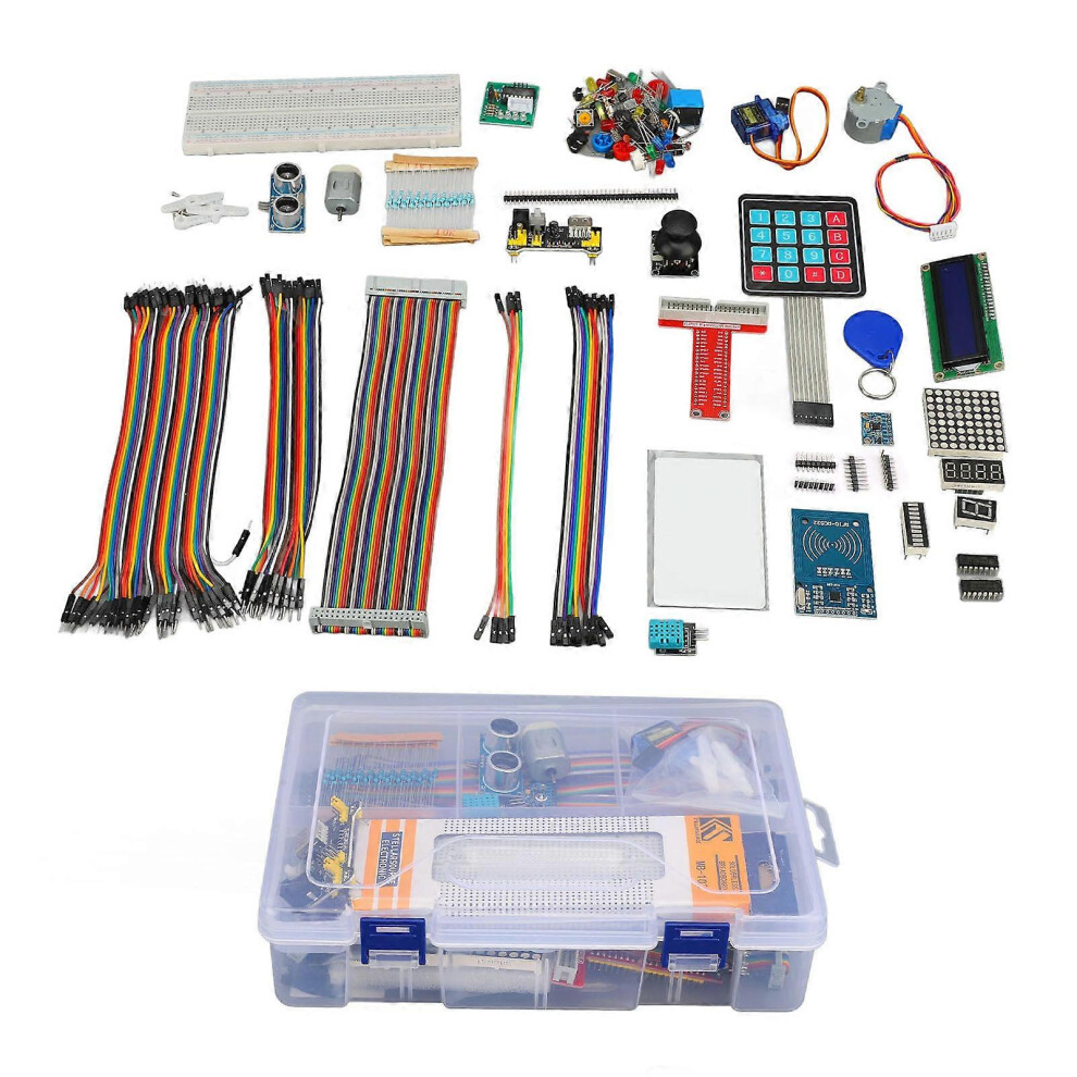 (As show, One size) Development Board Starter Kit Beginner for Python Programming Basic Learning Electronics