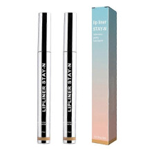 2Pcs Matte Lip Liner Long Lasting Waterproof Tint Contour Sexy Plumping Lip Pencil Non-Stick Peel Off Lipliner Beauty Makeup Cosmetic