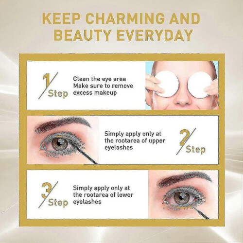 (2 Pack) Eyelash Growth Serum - Eyelash Long And Thick Growthserum, Advanced Formula See 2