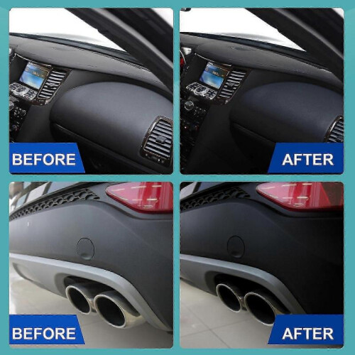 (1pc) OUHOE Automotive Plastic Refurbisher Dashboard Interior Dustproof 2