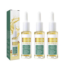 (3PCS) EELHOE OUHOE Collagen Lifting Body Oil Nourishing & Hydrating Body Essential Oil Skin Care Product For Neck Shoulders Arms Thighs Legs